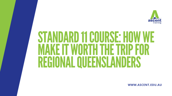 Standard 11 course: How we make it worth the trip for regional Queenslanders